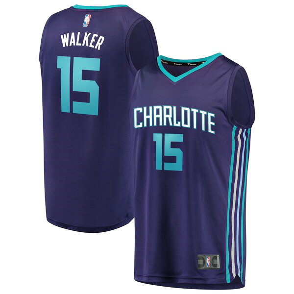 Maillot nba Charlotte Hornets 2019 Homme Kidd-Gilchrist 15 Pourpre